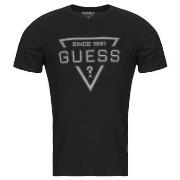 Lyhythihainen t-paita Guess  SS BSC PAINTED TRIANGLE TEE  EU S