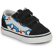 Lastenkengät Vans  Old Skool V PAINTED FLORAL Bright Azure  19