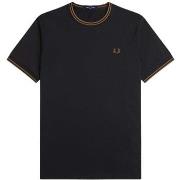 T-paidat & Poolot Fred Perry  Fp Twin Tipped T-Shirt  EU M