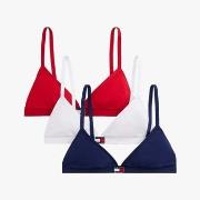 Kaarituetut rintaliivit Tommy Hilfiger  3 PACK TRIANGLE  EU S