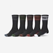 Sukat Globe  Tilt hi crew sock 5 pack  Yksi Koko