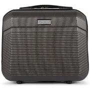 Matkalaukku Solier  Kuferek Podrózny Maly Abs Stl945 Ciemny Szary  Yks...