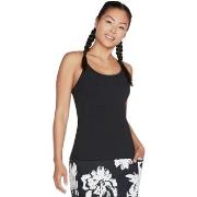 Lyhythihainen t-paita Skechers  Go Walk Racerback Shelf Bra Cami  EU S
