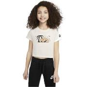 Lyhythihainen t-paita Nike  Sun Swoosh Crop  EU S