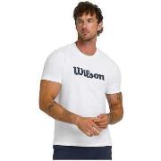 Lyhythihainen t-paita Wilson  T-shirt  Easy Street blanc  EU M