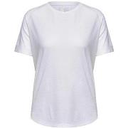 Lyhythihainen t-paita hummel  T-shirt  Vanja blanc  EU XL