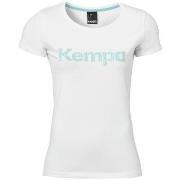 Lyhythihainen t-paita Kempa  T-shirt  Graphic blanc  EU S