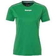 Lyhythihainen t-paita Kempa  T-shirt  Poly Femme Vert  EU L