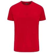 Lyhythihainen t-paita hummel  T-shirt  Rouge Heavy  EU XL