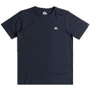 T-paidat & Poolot Quiksilver  T-shirt  Basic Bleu Marine  EU S