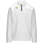 Svetari Kappa  Sweatshirt  Gassolo slim col demi-zip blanc  EU S