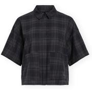 Paitapusero / Kauluspaita Vila  Sina Check Shirt - Navy Blazer/Checks ...