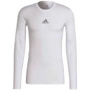 T-paidat pitkillä hihoilla adidas  Techfit Compression  EU XL