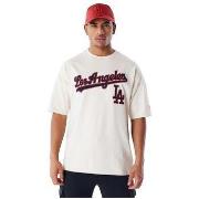 Lyhythihainen t-paita New-Era  T-shirt New Era MLB Rib Infill beige  E...