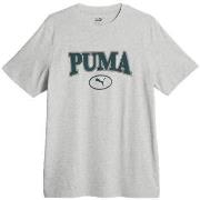 Lyhythihainen t-paita Puma  T-shirt  Squad gris  EU S