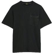 Lyhythihainen t-paita Superdry  T-shirt  Contrast Stitch Pocket  EU M