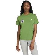 Lyhythihainen t-paita adidas  T-shirt  graphique FARM Rio  EU S