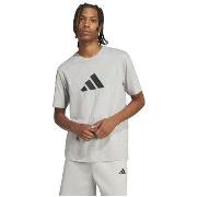 Lyhythihainen t-paita adidas  T-shirt  Future Icons noir  EU S