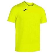 Lyhythihainen t-paita Joma  T-shirt  Marathon Jaune  EU L