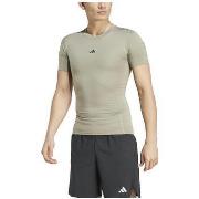 Lyhythihainen t-paita adidas  T-shirt  Techfit Compression  EU S