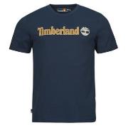 Lyhythihainen t-paita Timberland  Linear Logo Short Sleeve Tee  EU S