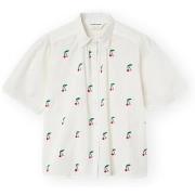 Paita Compania Fantastica  COMPAÑIA FANTÁSTICA Shirt 43037 - Ecru  EU ...