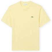 Lyhythihainen t-paita Lacoste  Classic Fit T-Shirt TH7318 - Jaune  EU ...