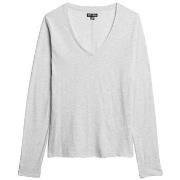 T-paidat pitkillä hihoilla Superdry  T-shirt manches longues  coupe aj...