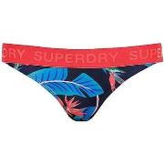 Bikinit Superdry  Culotte de bikini  logo classique bleu marine  EU XL