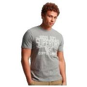 Lyhythihainen t-paita Superdry  T-shirt  Copper Label Workwear  EU M