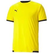 Lyhythihainen t-paita Puma  T-shirt  teamLIGA Jaune  EU S