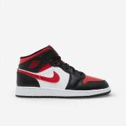 Kengät Nike  Nike Air  1 Mid Bred Toe Black Fire Red White (GS)  39