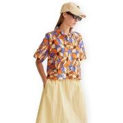 Paita Compania Fantastica  COMPAÑIA FANTÁSTICA Shirt 41012 - Flowers 2...