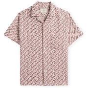 Lyhythihainen paitapusero Portuguese Flannel  Mosaic Shirt - Clay  EU ...