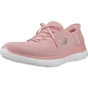 Kengät Skechers  Sport   Zapatillas Mujer Modèle Slip-ins - Summits Ne...