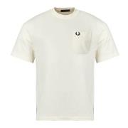 Lyhythihainen t-paita Fred Perry  POCKET DETAIL T-SHIRT  EU S