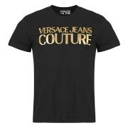 Lyhythihainen t-paita Versace Jeans Couture  80GAHT00  EU S