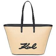 Toalettilaukku / Meikkipussi Karl Lagerfeld  K/SIGNATURE RAFFIA MD TOT...