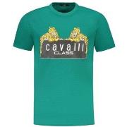 Lyhythihainen t-paita Roberto Cavalli  txt60njd060ve040382xl  EU XXL
