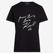 Lyhythihainen t-paita Karl Lagerfeld  Camisetas Mujer Modèle B2w17104 ...
