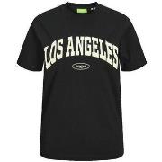 Lyhythihainen t-paita Jack & Jones  T-shirt  coupe régulière col rond ...