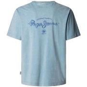 T-paidat & Poolot Pepe jeans  T-shirt Pepe Jeans Terell bleu  EU S