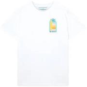 Lyhythihainen t-paita Casablanca  TSHIRT L'ARC COLORÉ WHITE  EU XXL