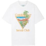 Lyhythihainen t-paita Casablanca  T-SHIRT MS22-JTS-001-04 WHITE  EU XX...