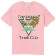 Lyhythihainen t-paita Casablanca  T-SHIRT TENNIS CLUB ICON PINK  EU XX...