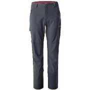 Reisitaskuhousut Hi-Tec  Pantalon  Lady Anon Gris  EU L