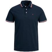 Lyhythihainen poolopaita Jack & Jones  Polo  Paulos bleu  EU XXL