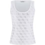 Hihattomat paidat / Hihattomat t-paidat Guess  Sl 4G Allover Tank Top ...