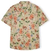 Lyhythihainen paitapusero Revolution  RVLT  Cuban 3111 Shirt - Orange ...