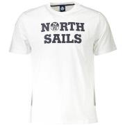 Lyhythihainen t-paita North Sails  902503000bianco0101  EU M